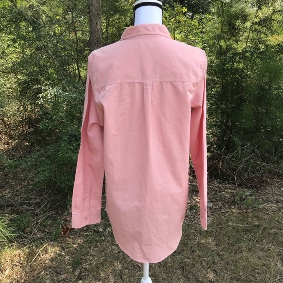 Boyfriend Button Up Oxford Shirt Size L - Picture 4 of 6